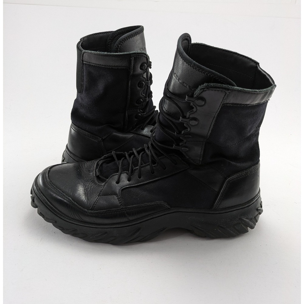 Mens Oakley Field Assault Black Vibram Soles Military Boots 11194-001 Size 10.5